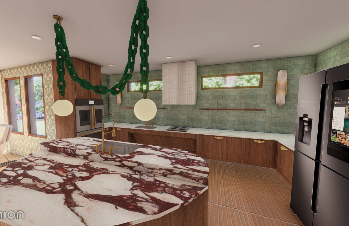 VIEW OF ACCESSIBLE KITCHEN