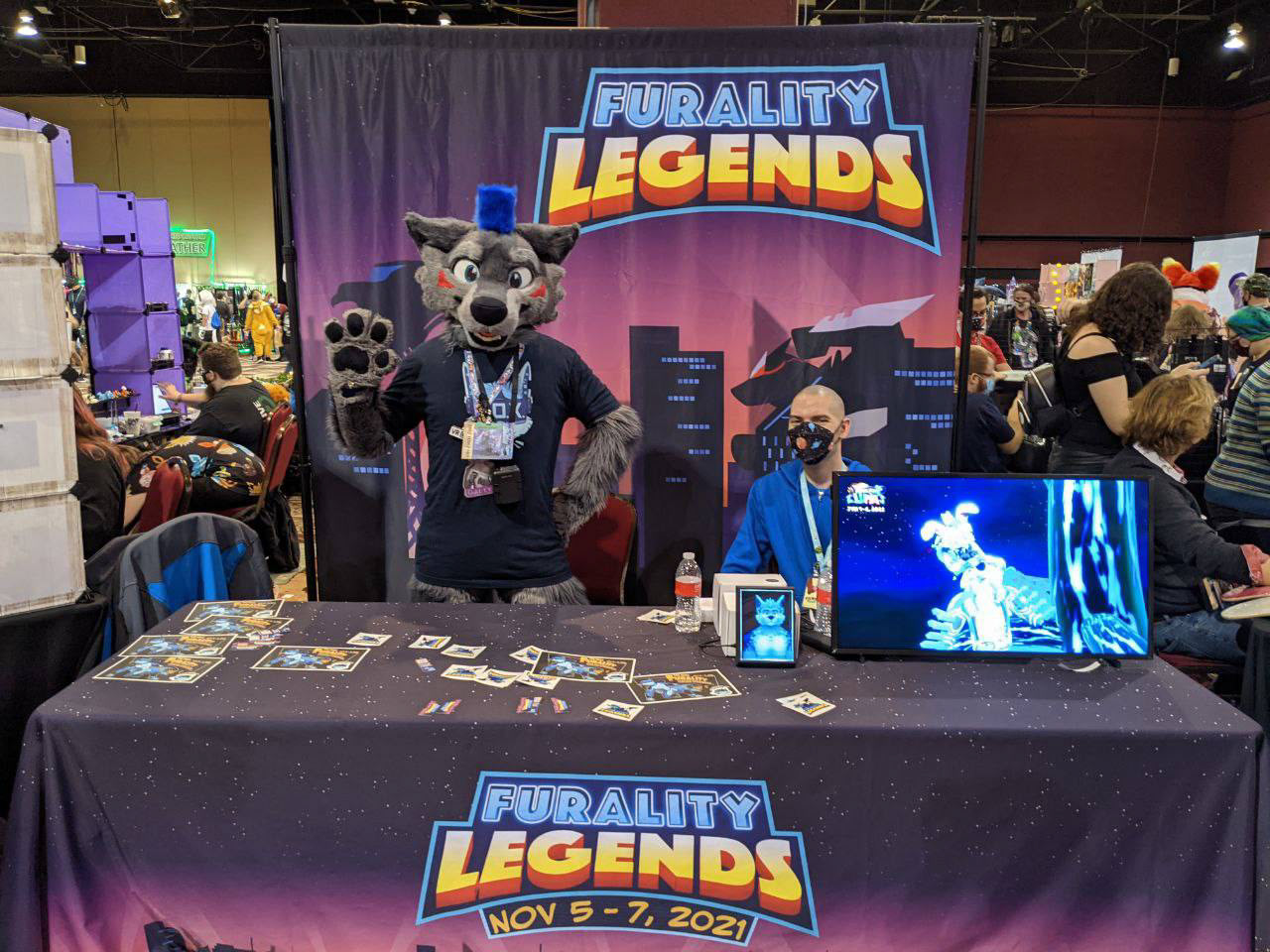 Furality Legends Physical Booth