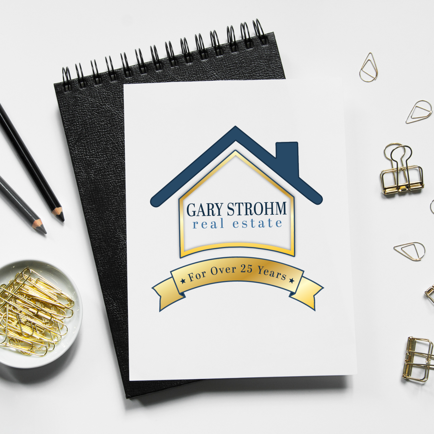 Custom logo creation.