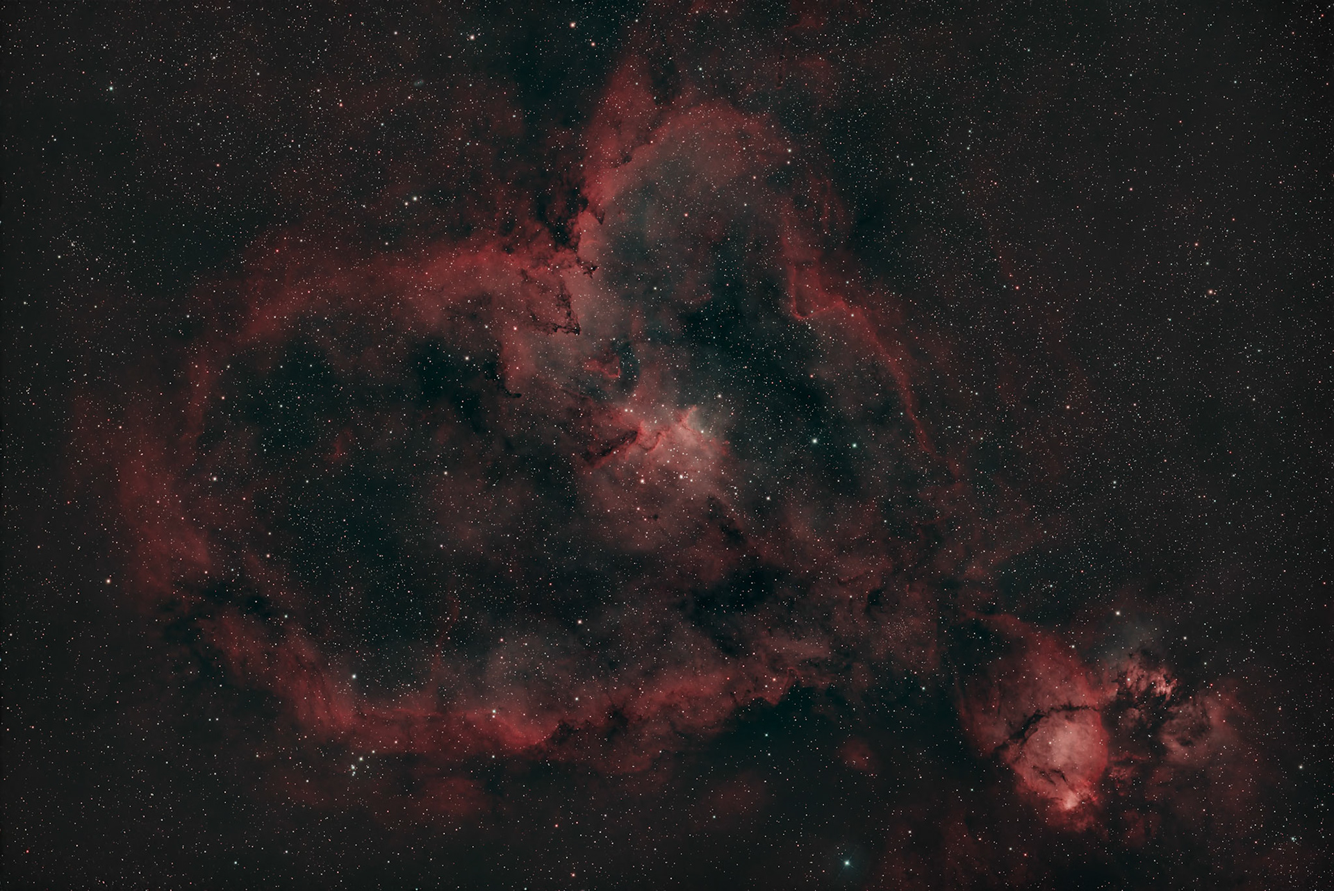 IC1805Takahashi Epsilon 180 EDASI 2600MC Duo Optolong L-eXtreme54x300s