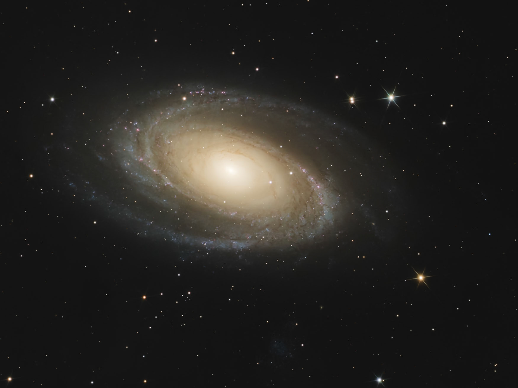 M81 Majestueuse galaxie de Bode