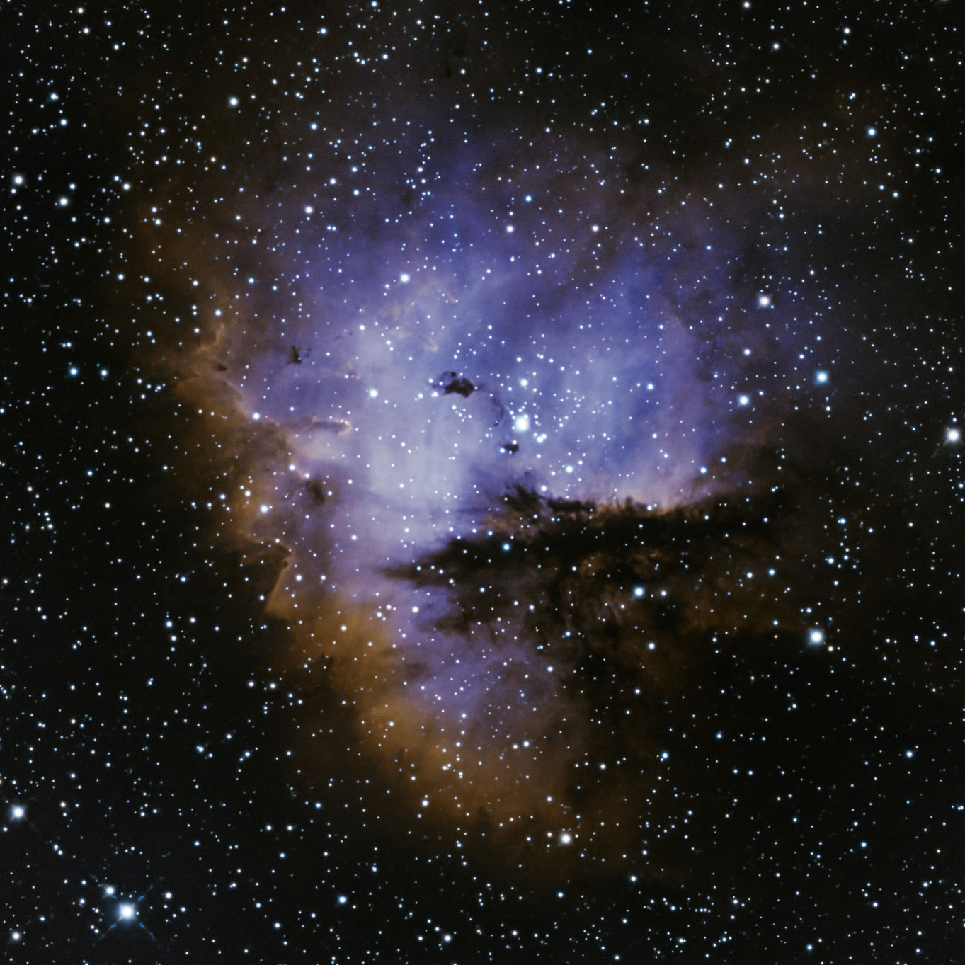NGC281HOOTakahashi Epsilon 180EDASI 533MC PROHa: 37x300sO3: 83x300s