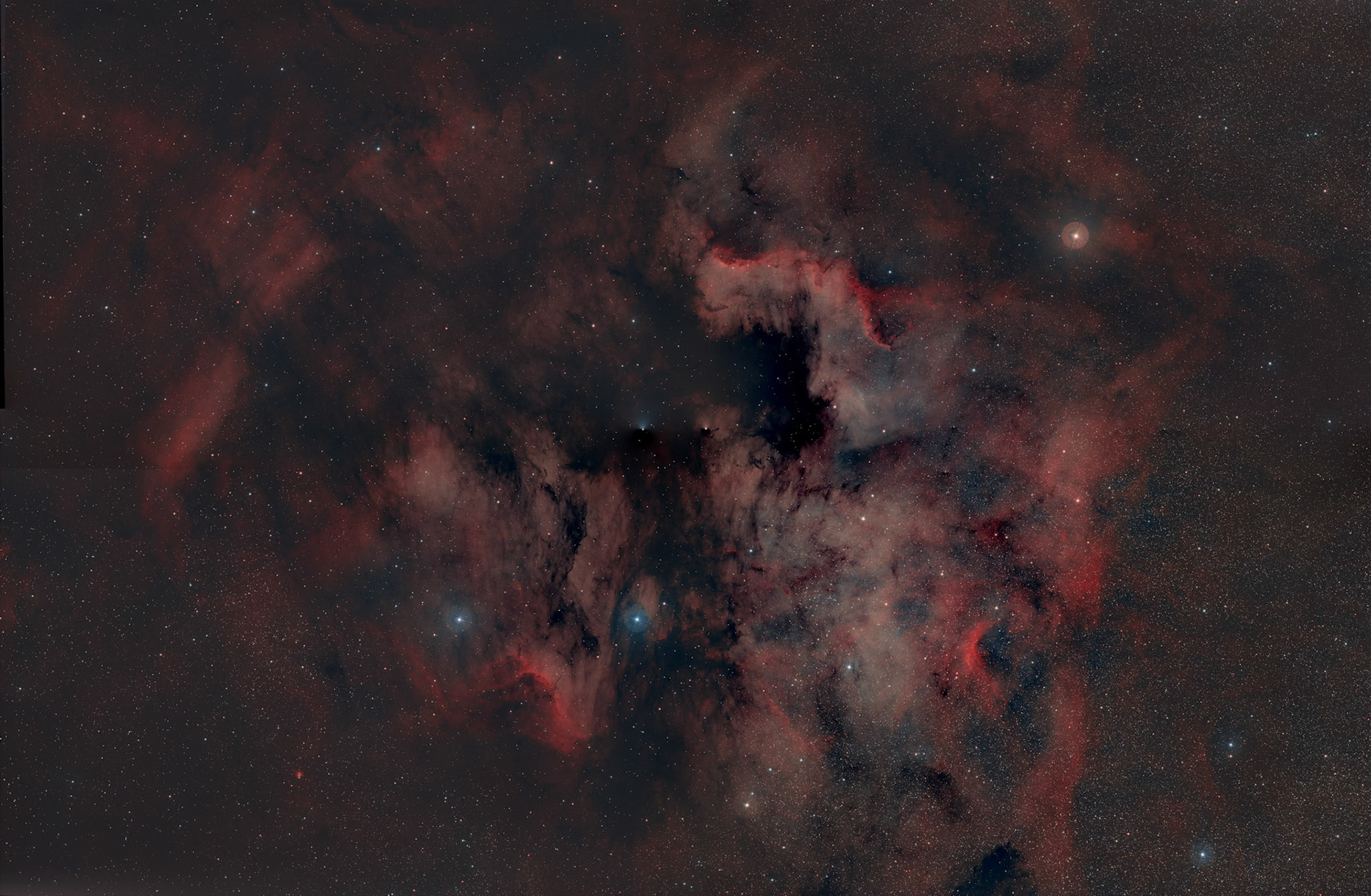 NGC70004x4 mosaicTakahashi Epsilon 180EDASI 2600MC Duo4x30x300s