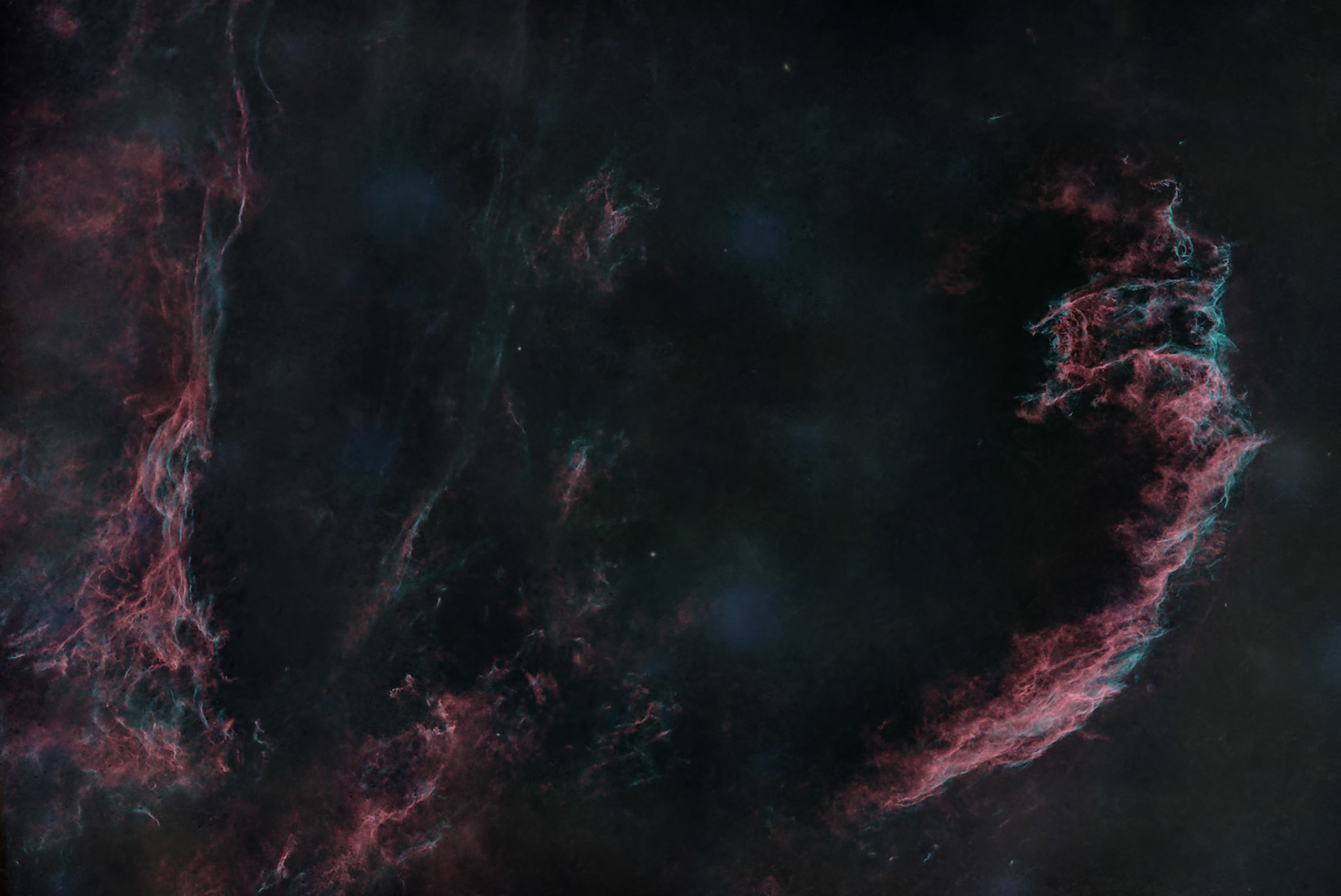 NGC6960 Star LessTakahashi Epsilon 180DASI2600MC Duo UVIR64x300s