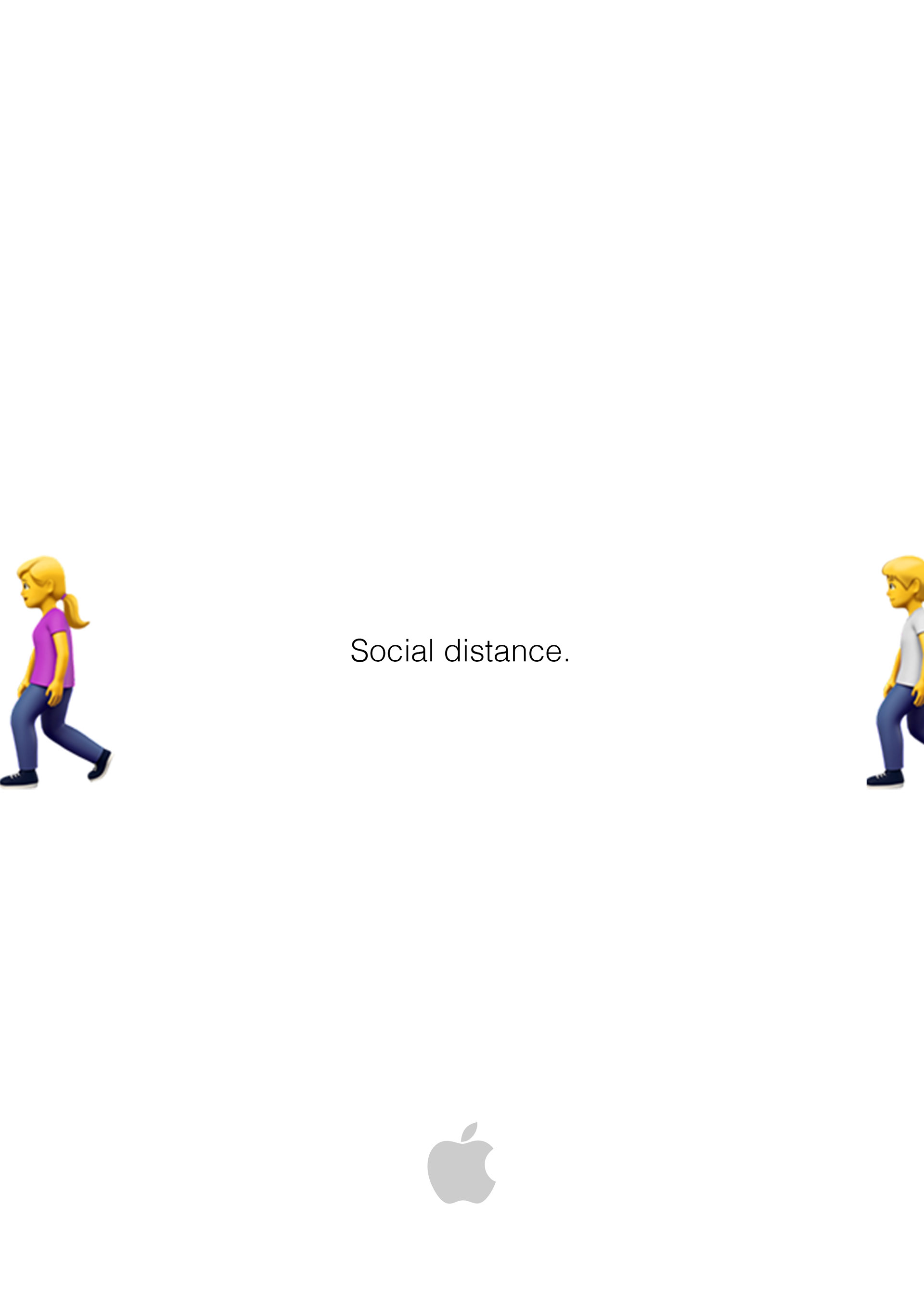 Supporting social distancing with Apple