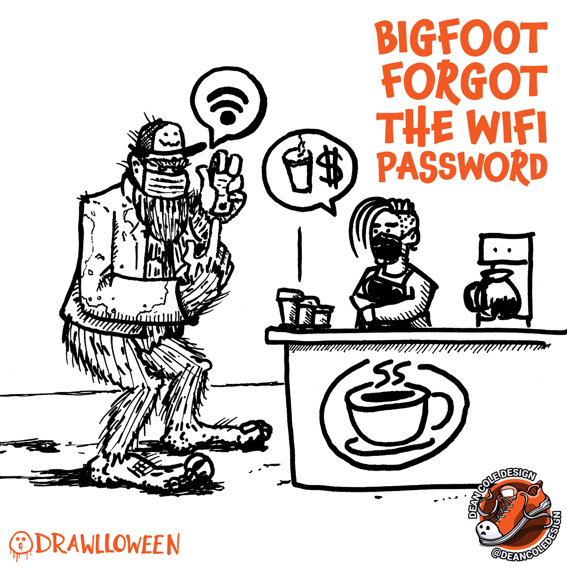 Bigfoot Forgot The WiFi Password