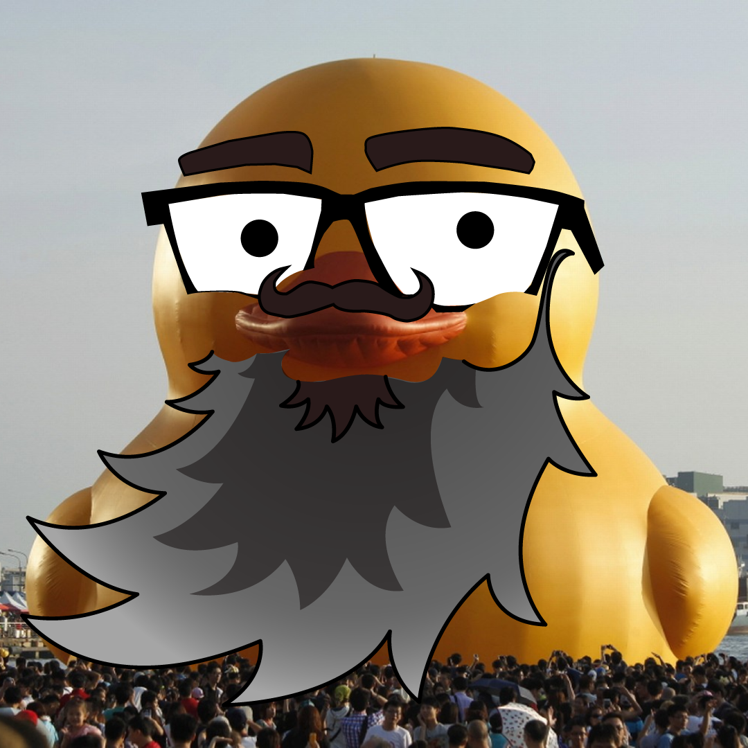 The giant duck was coming to Canada 150.