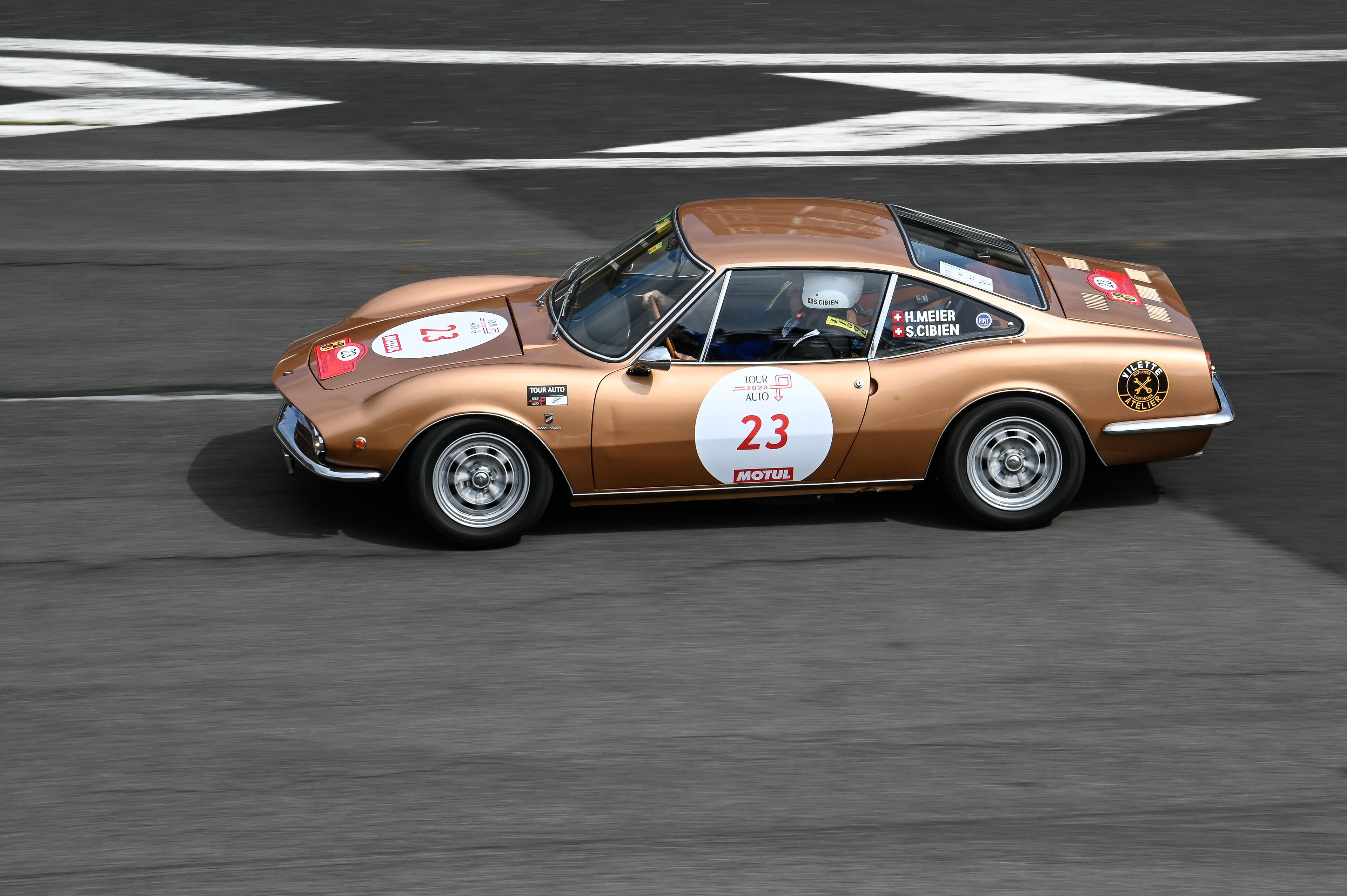 Tour Auto 2023  Fiat Moretti Spéciale 1967