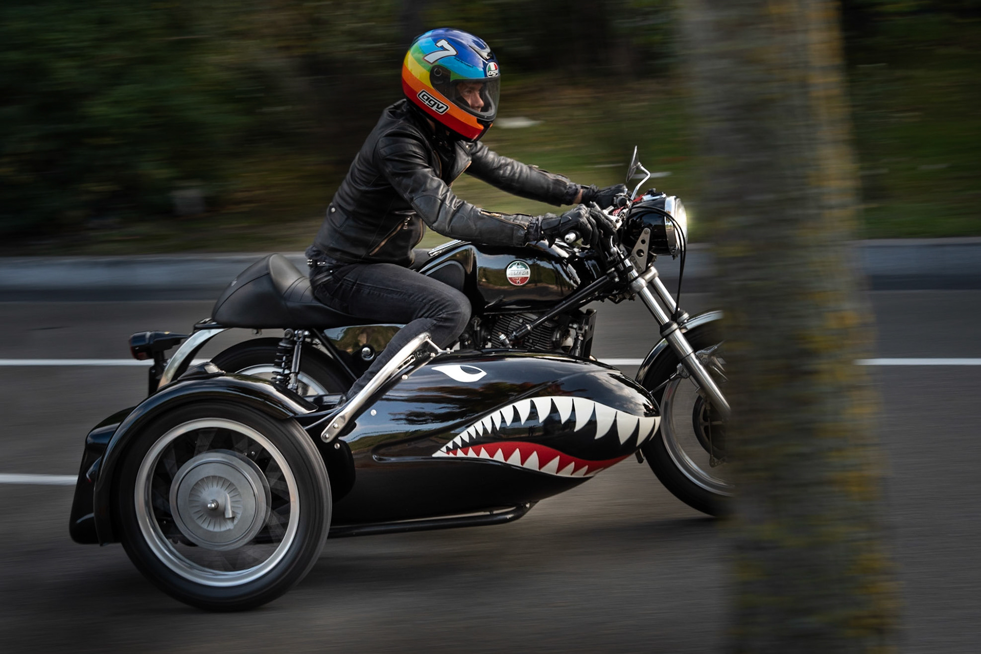Laverda 750 GT side car 1969