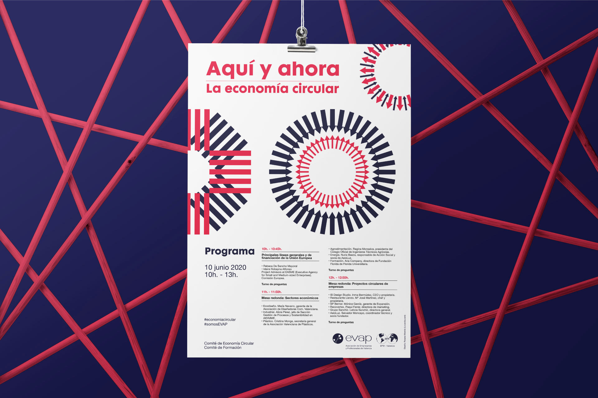 Locandia Estudio de Diseño en Valencia. Aquí y ahora la economía circular. EVAP. 02