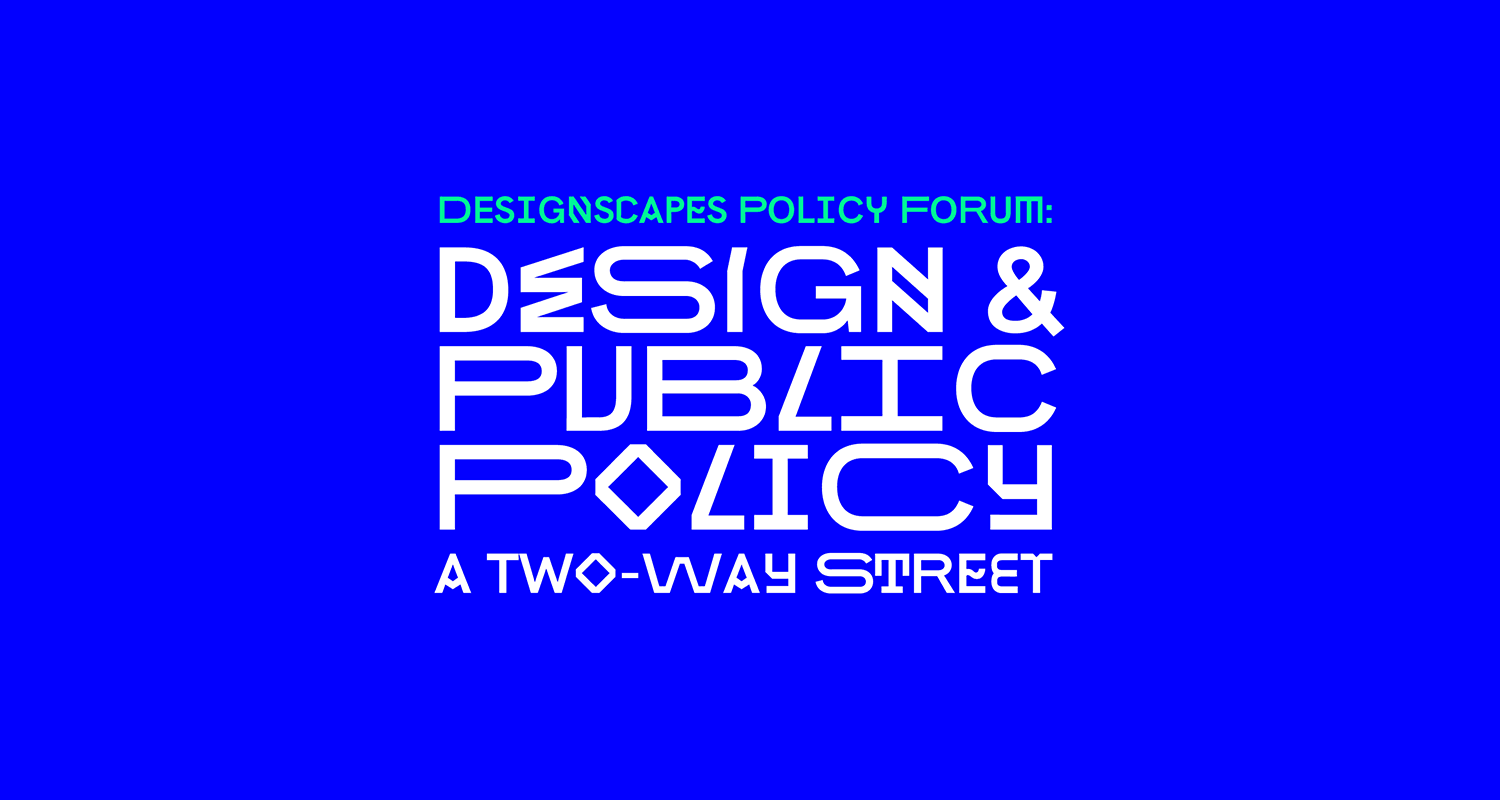 Locandia Estudio de Diseño en Valencia. Designsapes Policy Forum. 01
