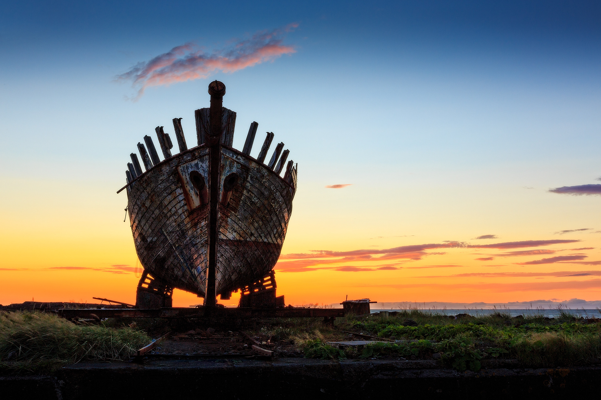The old ship Höfrungurinn