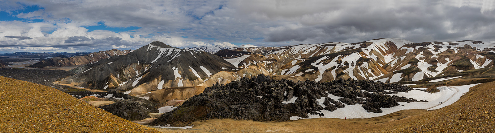 Pano of Landmannalaugar