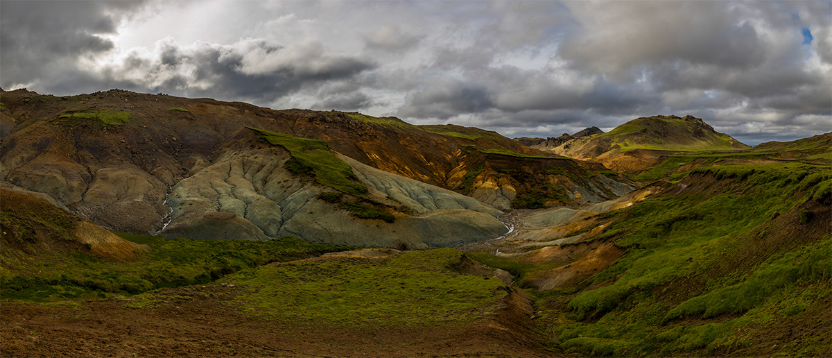 Geothermal area Sogin at Reykjanes