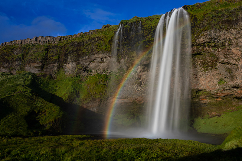 Rainbow at Seljalandsfoss