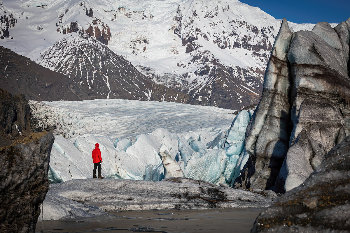Selfie at Svínafellsjökull