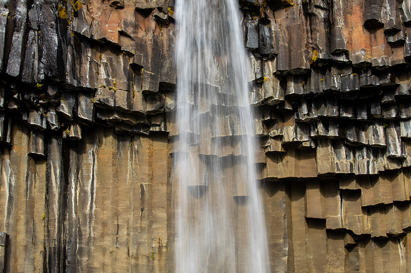 Svartifoss and its columnar basalt rocks