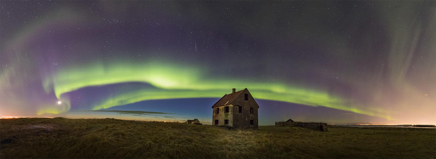 Pano at Sjónarhóll, Suðurnes