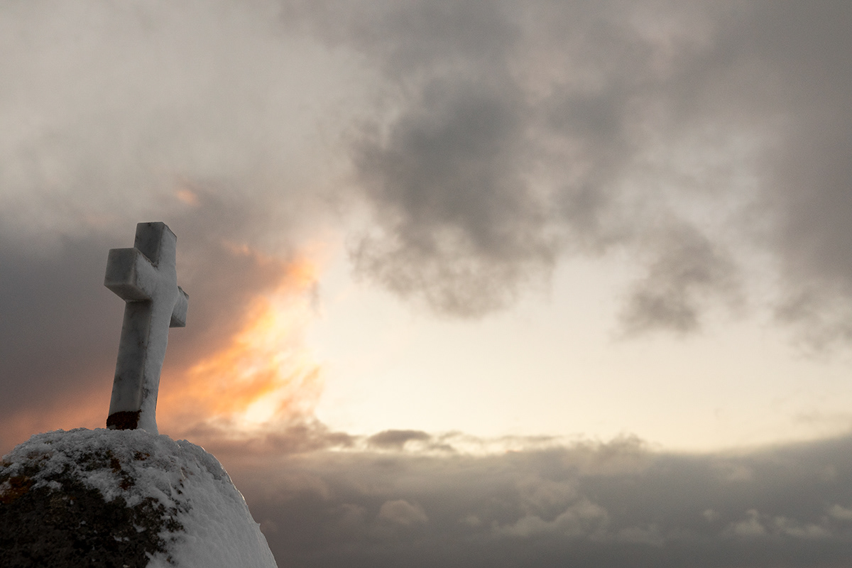 Cross at Búðir Church