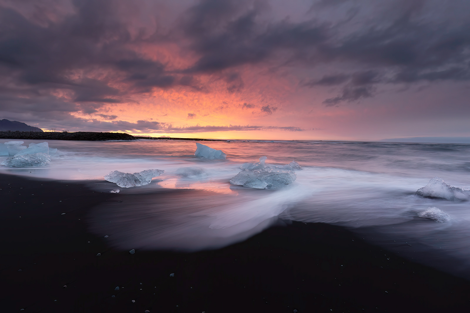 Sunrise at the beach