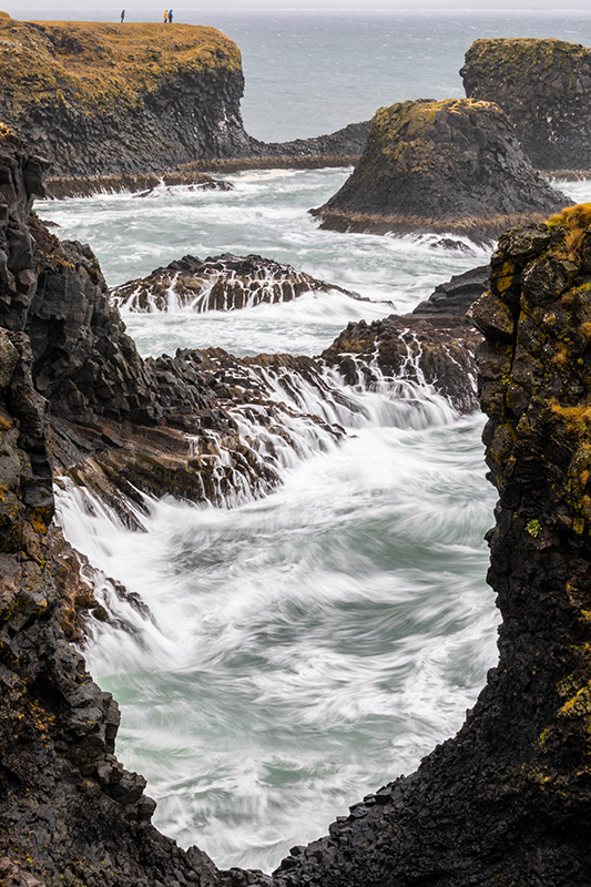 Arnarstapi sea cliffs