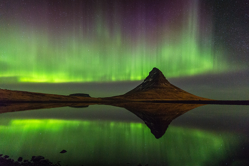 Aurora at Kirkjufell