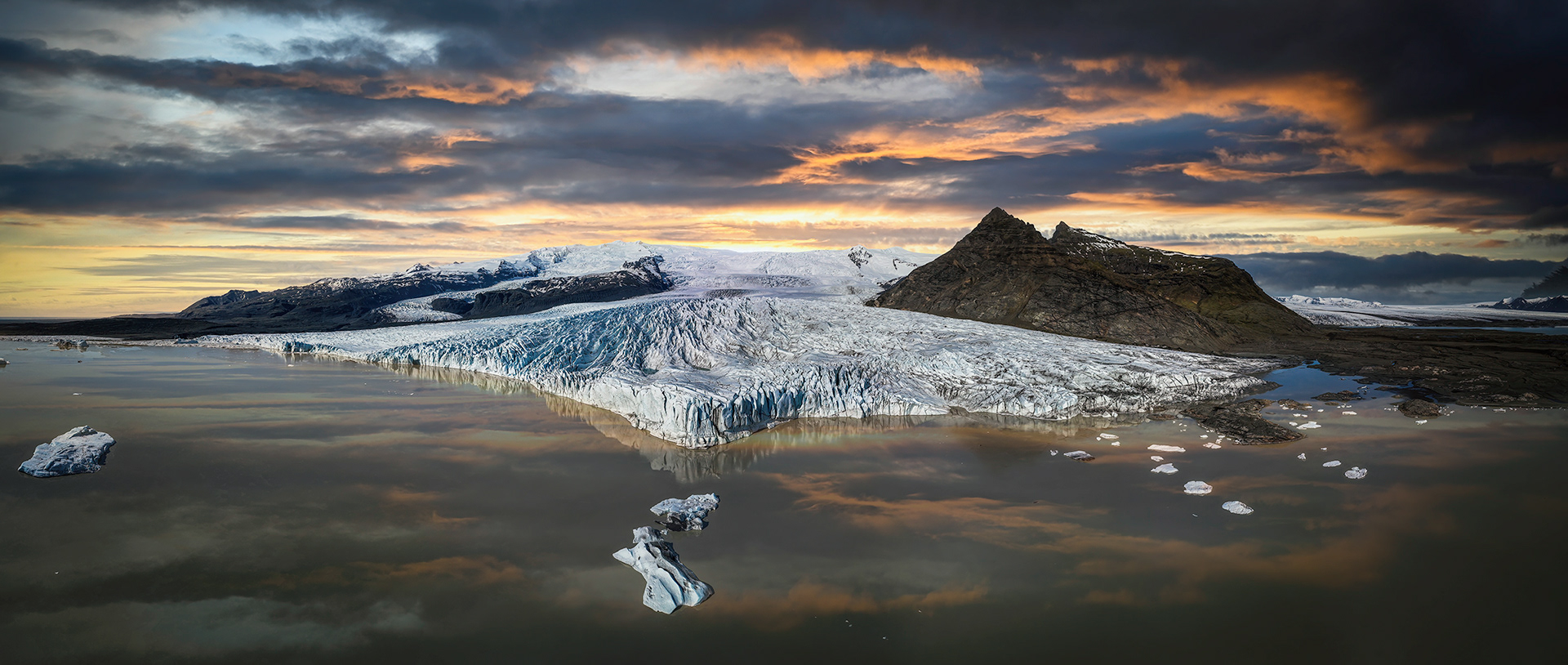 Fjallsjökull pano
