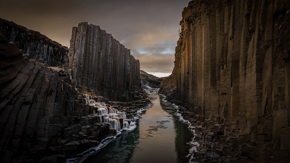 Stuðlagil canyon