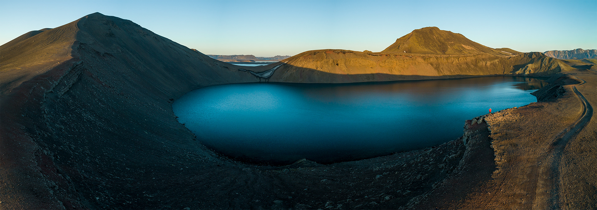 The crater Hnausapollur