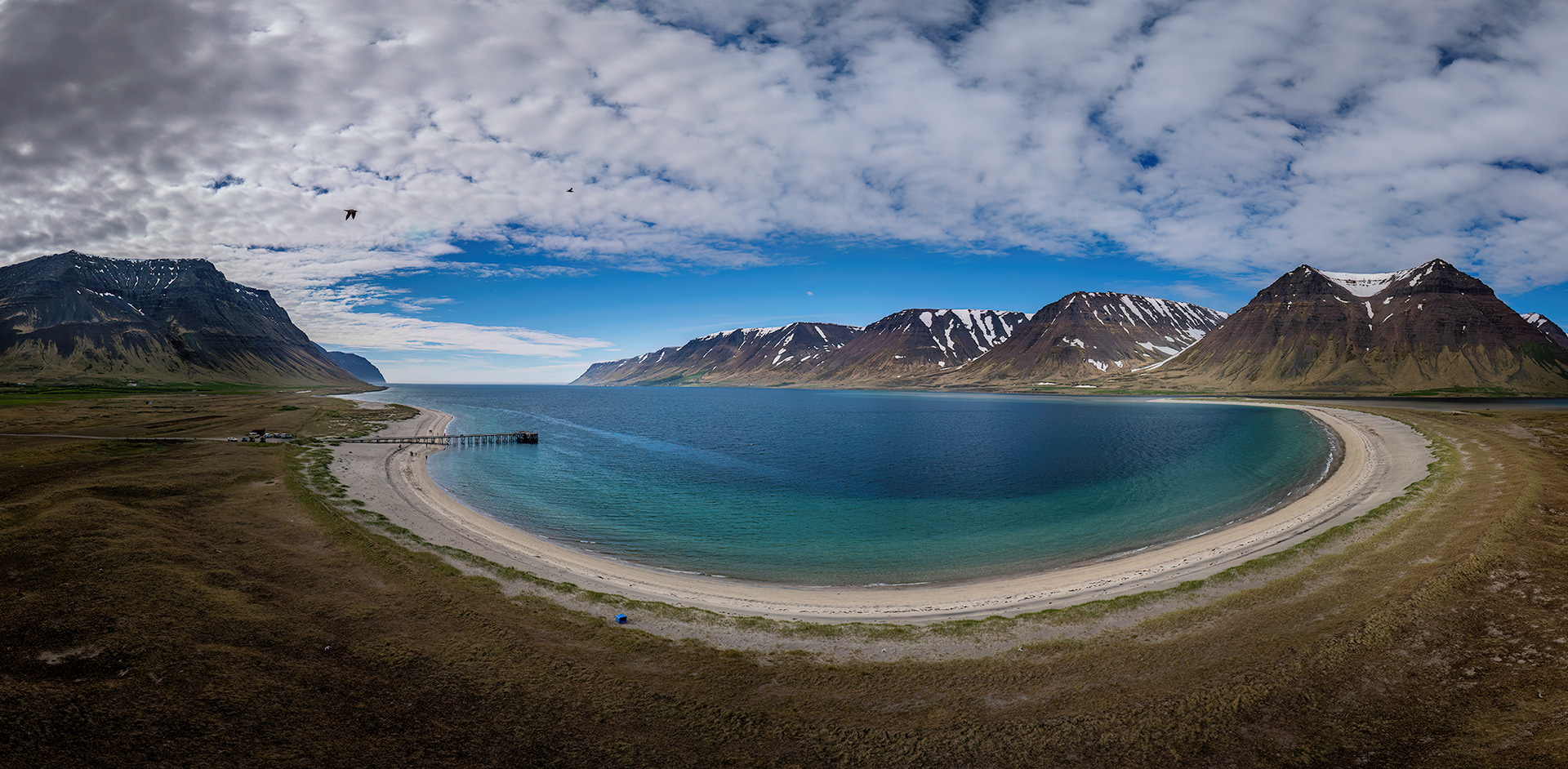 The pier in Önundarfjörður