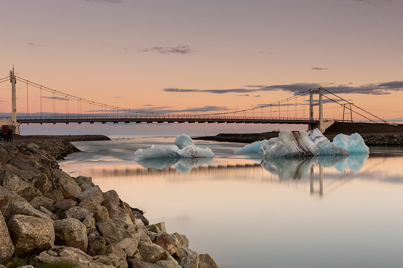 Summer night at the lagoon