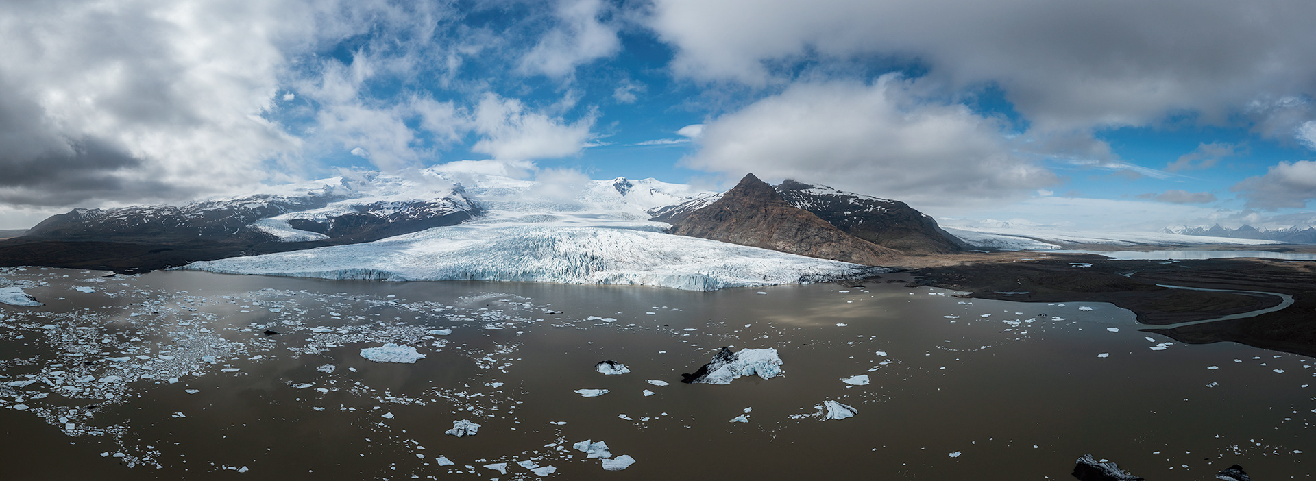 Fjallsjökull pano