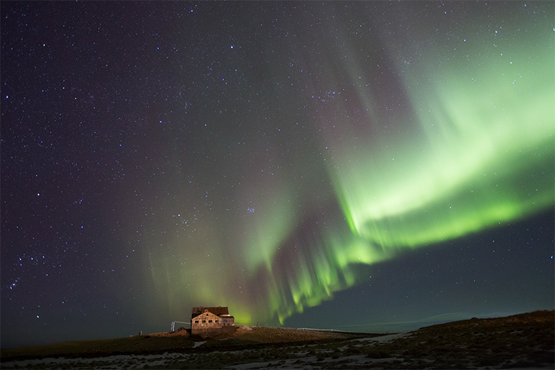 Abandoned house Fiskilækur