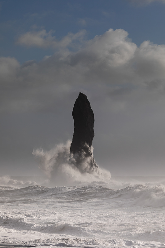 Pillar at Reynisfjara