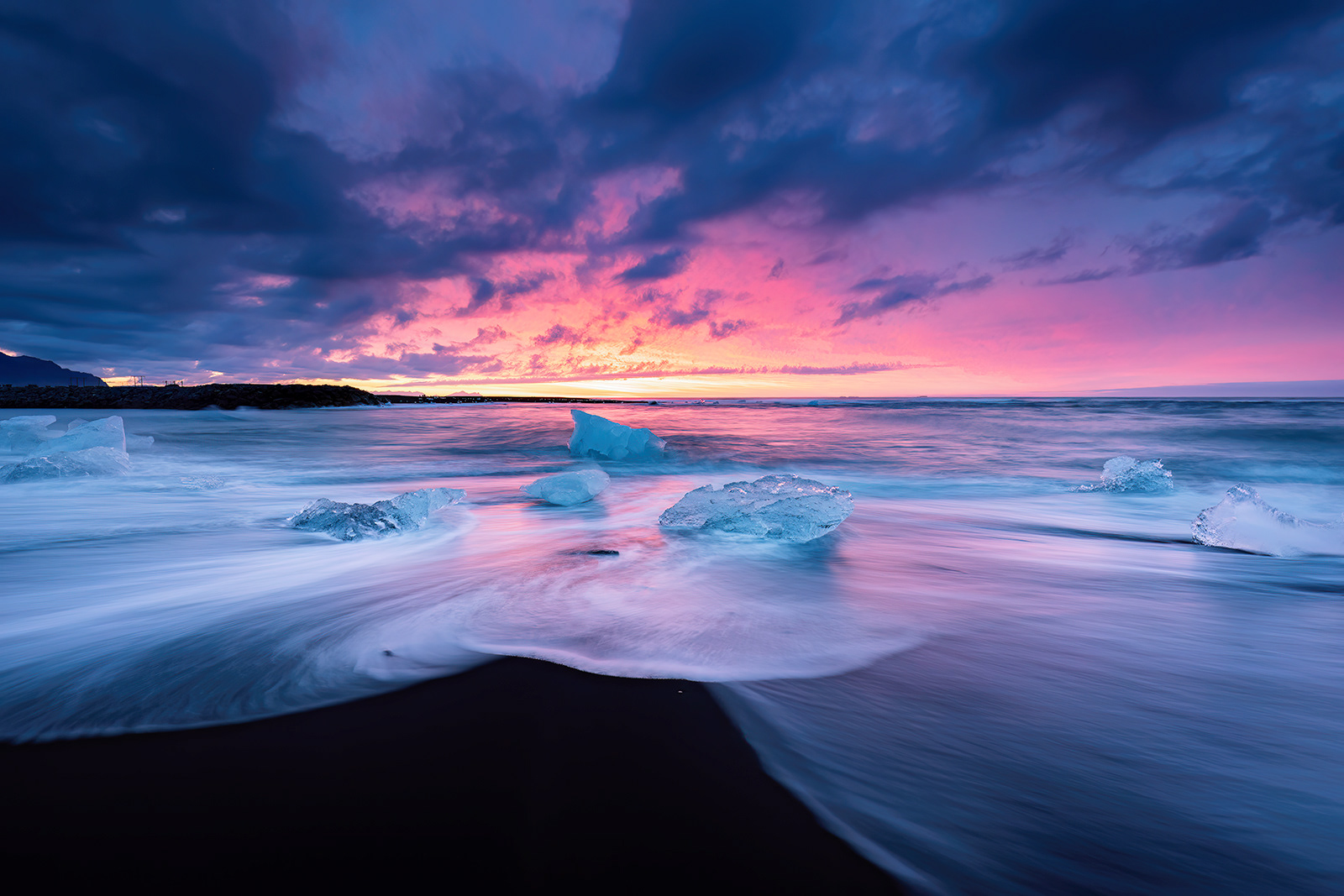 Sunrise at the beach
