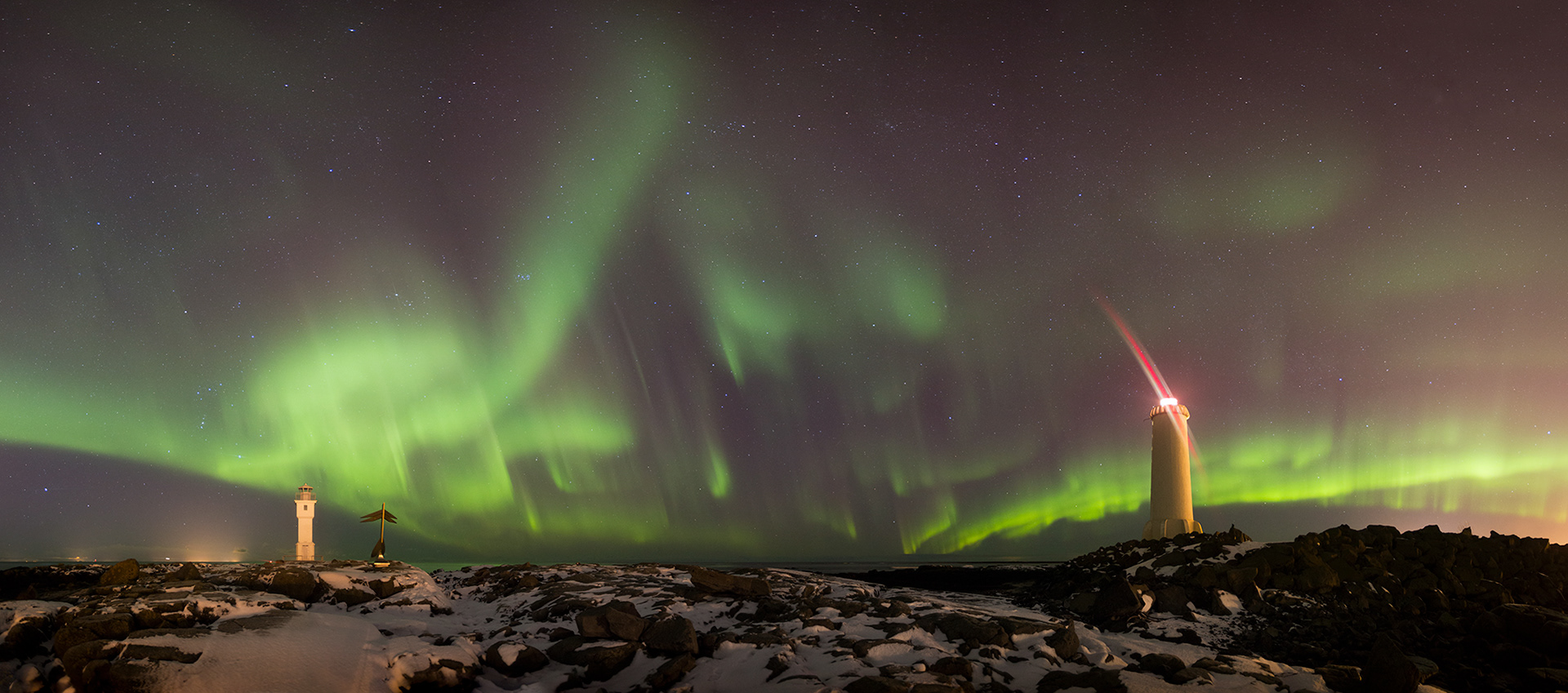 The lighthouses at Akranes