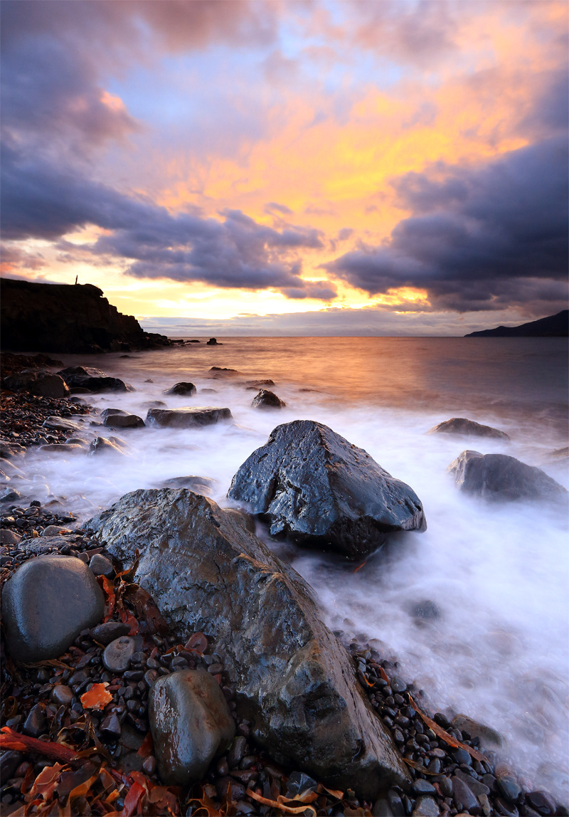 Seascape in Fljótin