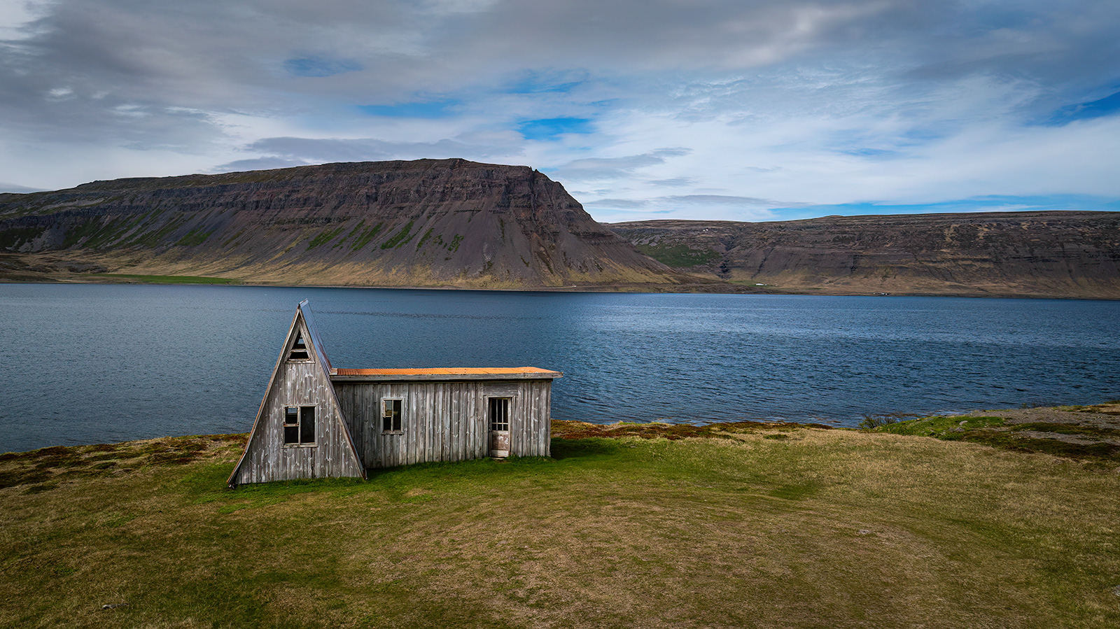 Abounded house in West fjords