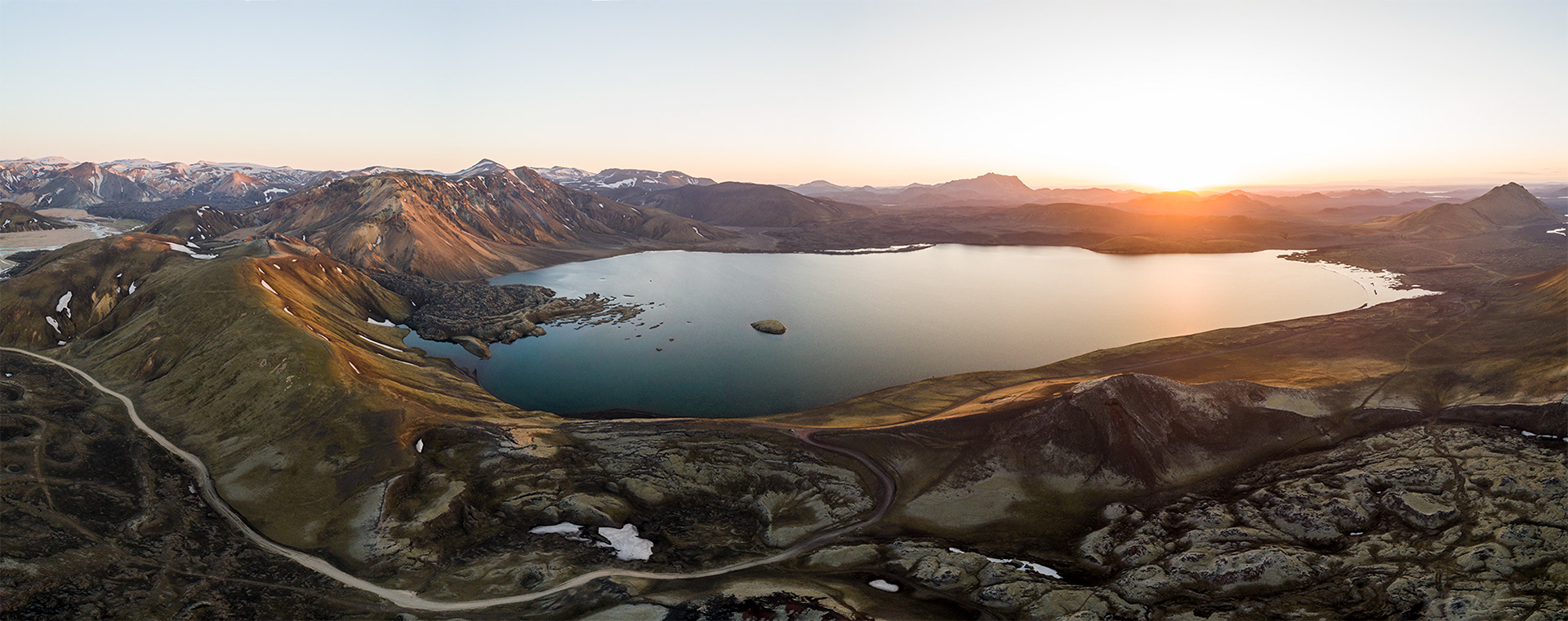 The lake Frostastaðavatn