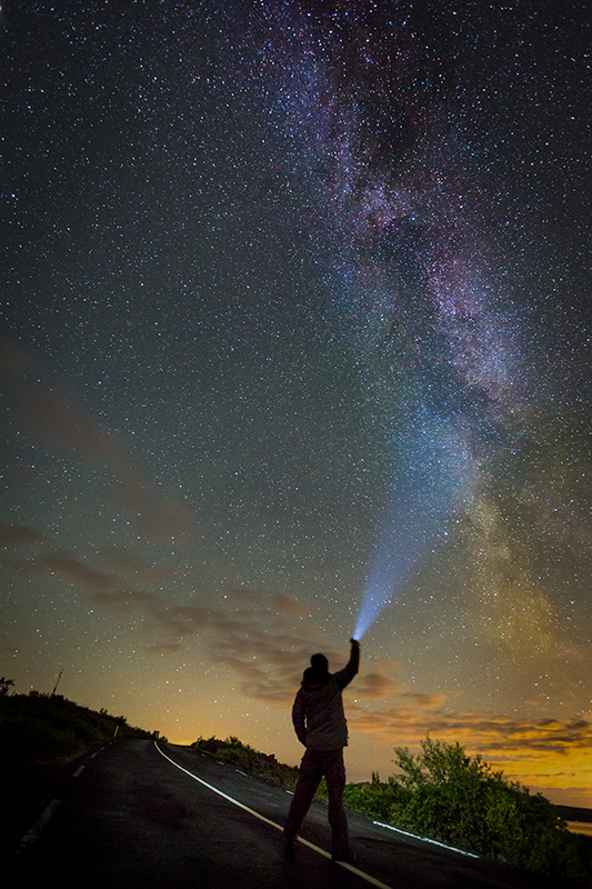 Lighting up the stars