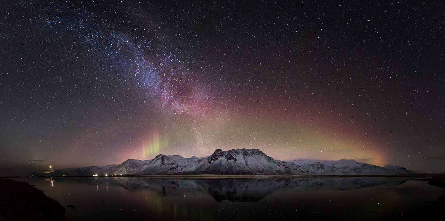 Milky way at Snæfellsnes