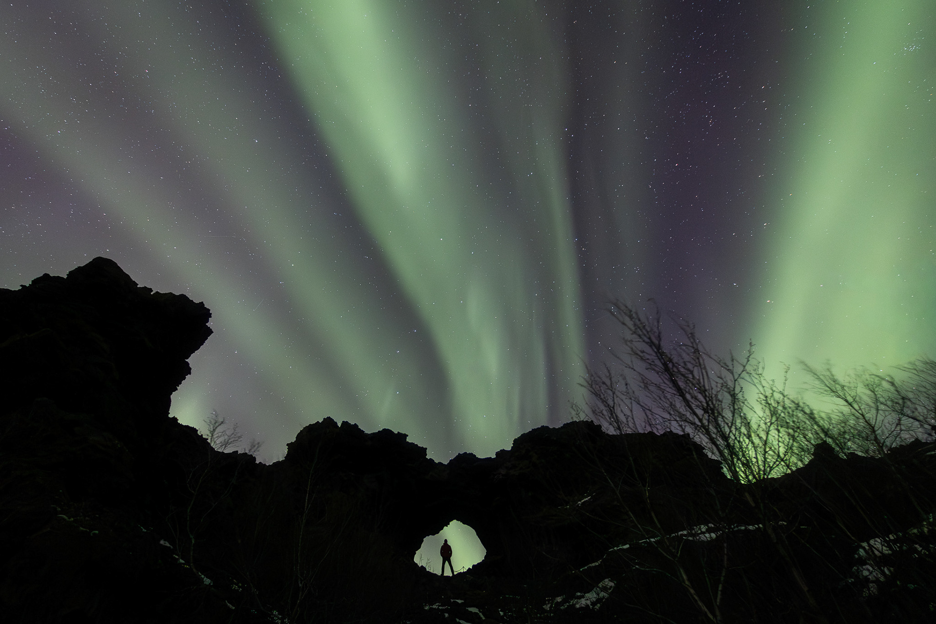 Dimmuborgir lava field