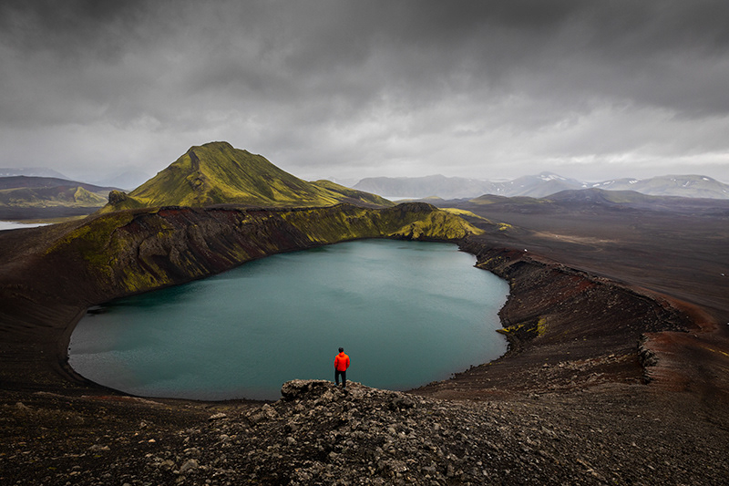 Selfie at Hnausapollur