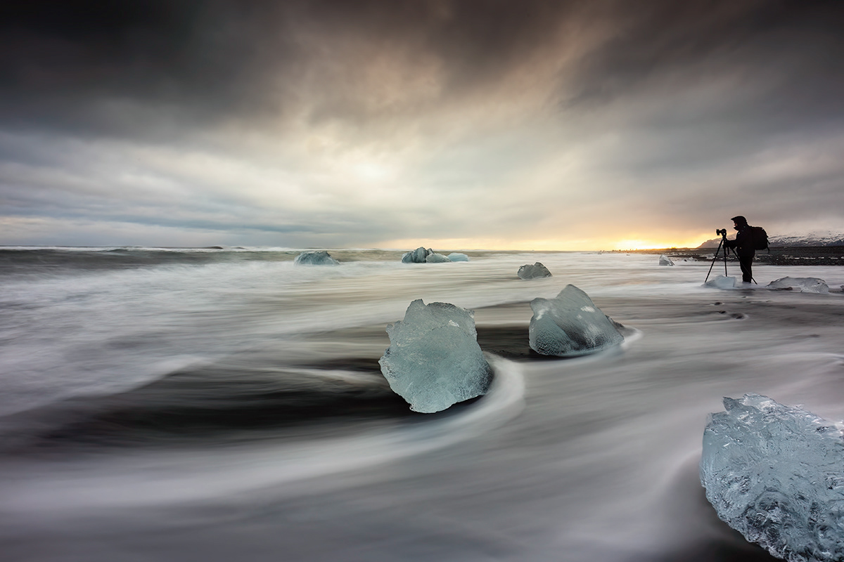 Patterns at the beach