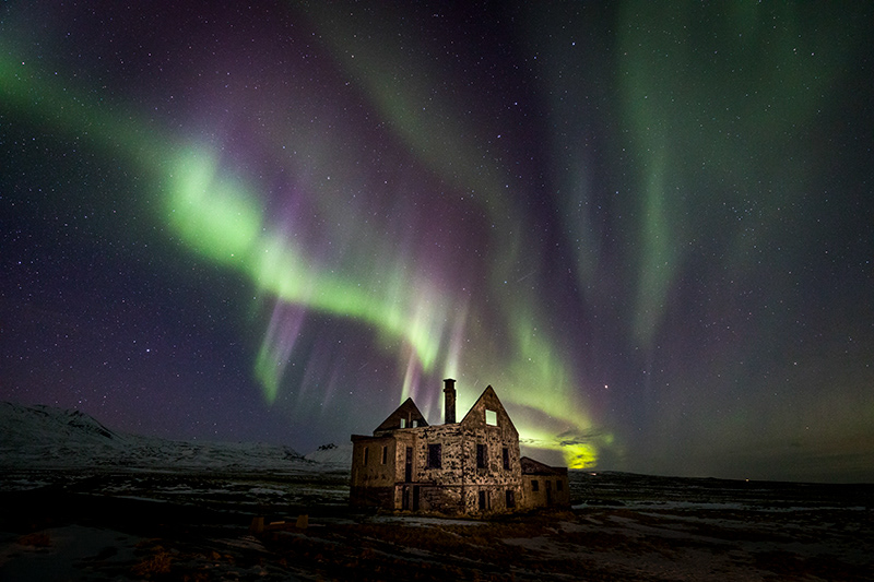 Abandoned farm Dargverðará