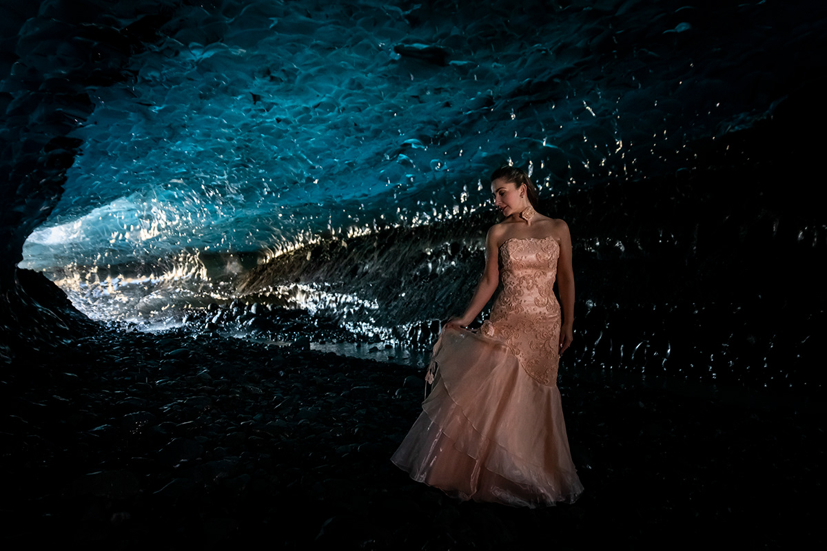 Sapphire ice cave - oct 2020