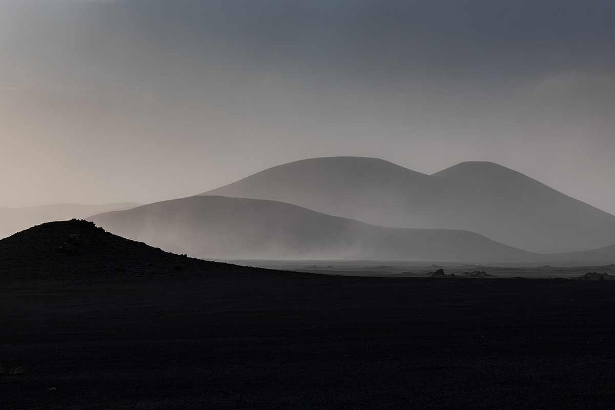 Sandstorm in the highland