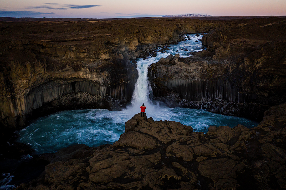 Me at Aldeyjarfoss