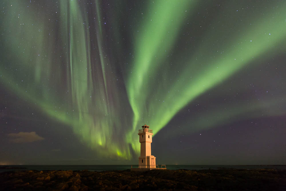 The old lighthouse at Akranes