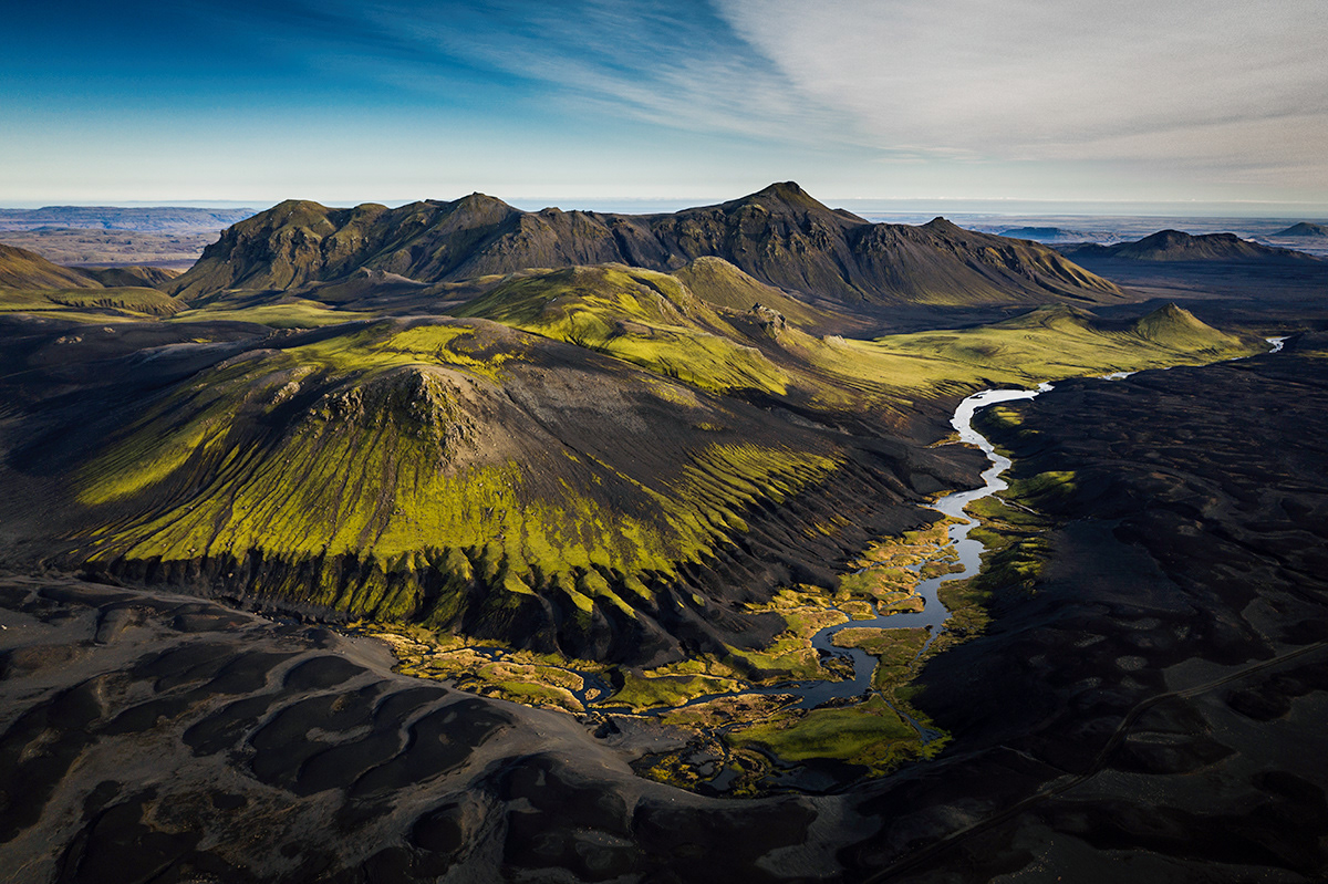 Oasis in the highland
